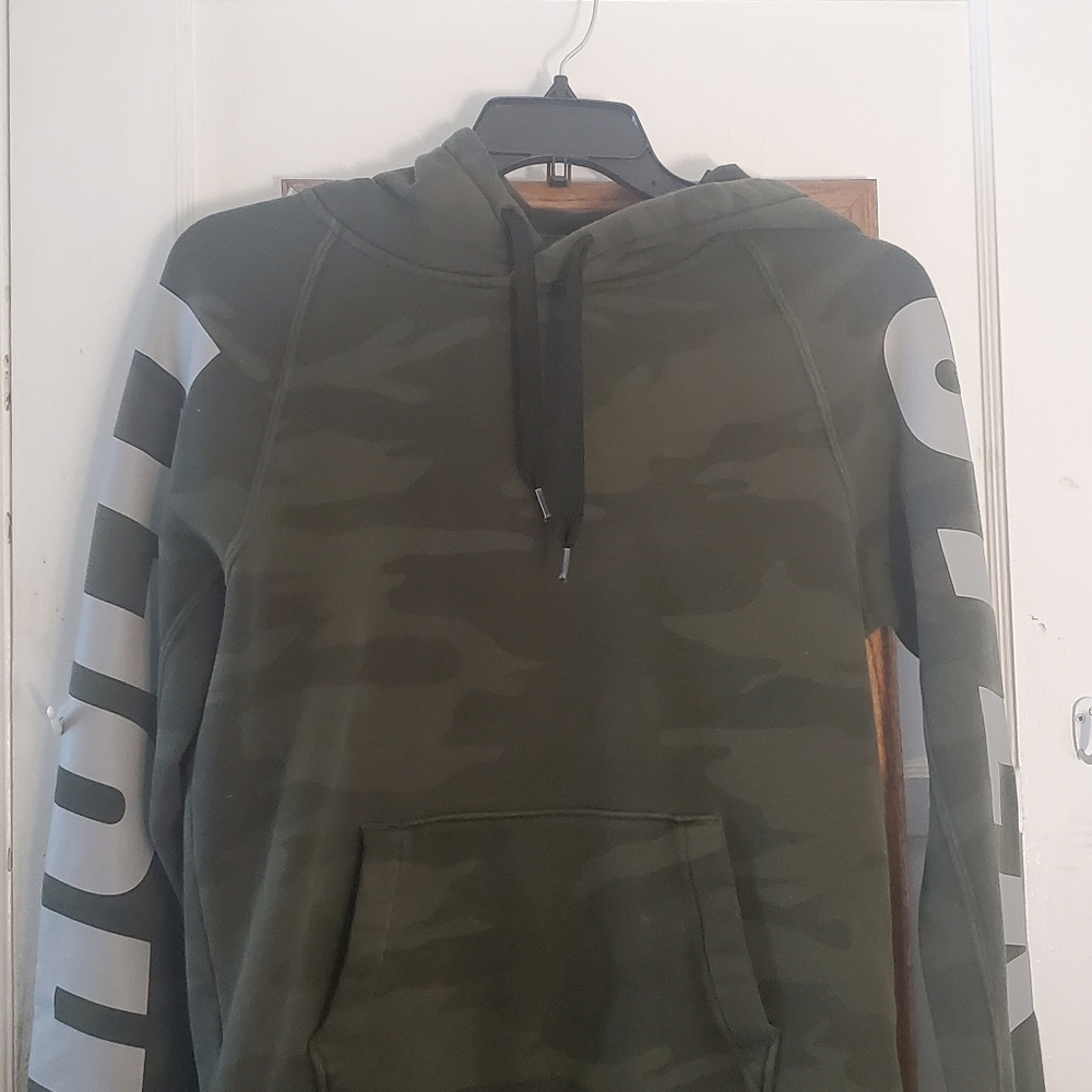 Hollister green hoodie
